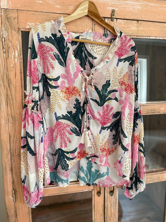 Blus Cactus Pink Coconut milk REA 50%