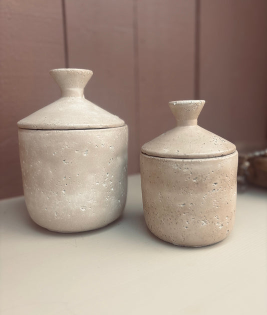 Keramikburk med lock