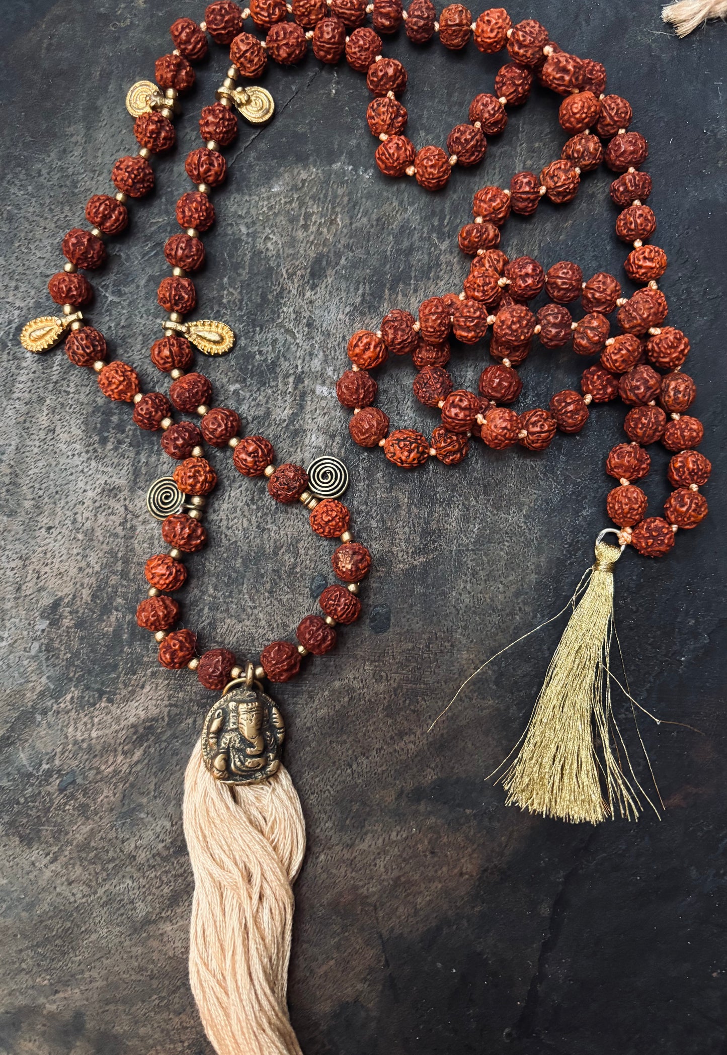 Mala Rudraksha Ganesha