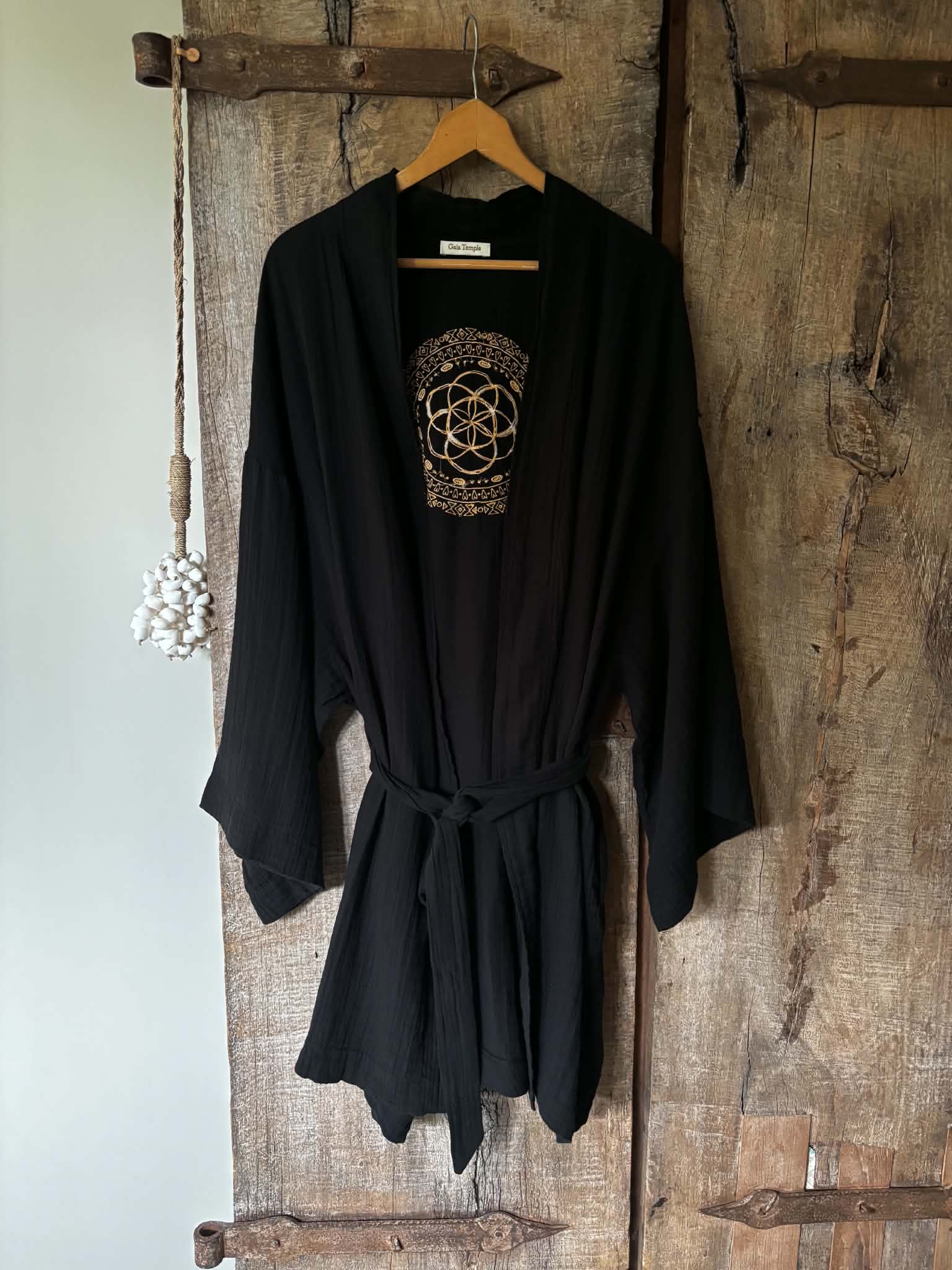 Gaia kimono svart MÄN