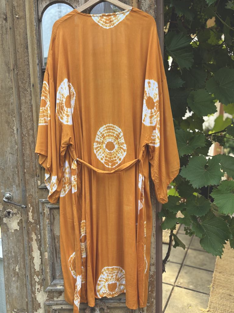Kimono Yellow Circle Coconut milk