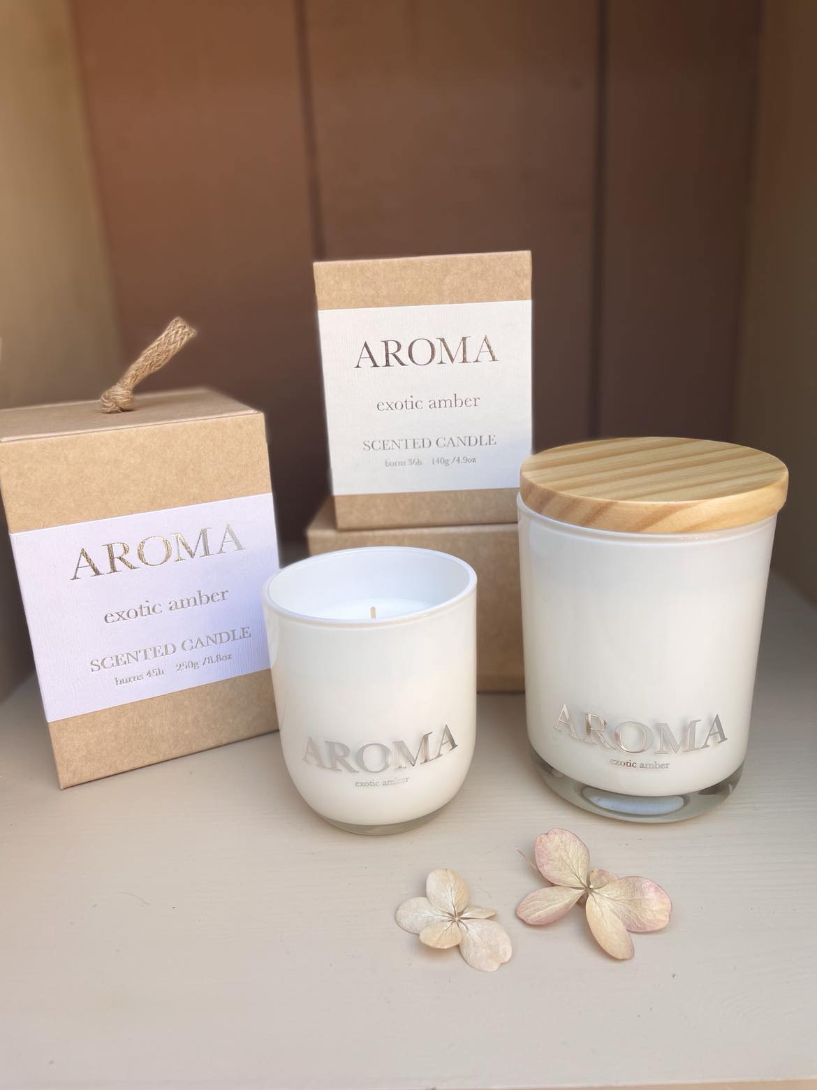 Aroma Doftljus - Exotic amber