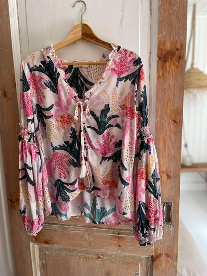 Blus Cactus Pink Coconut milk REA 70%