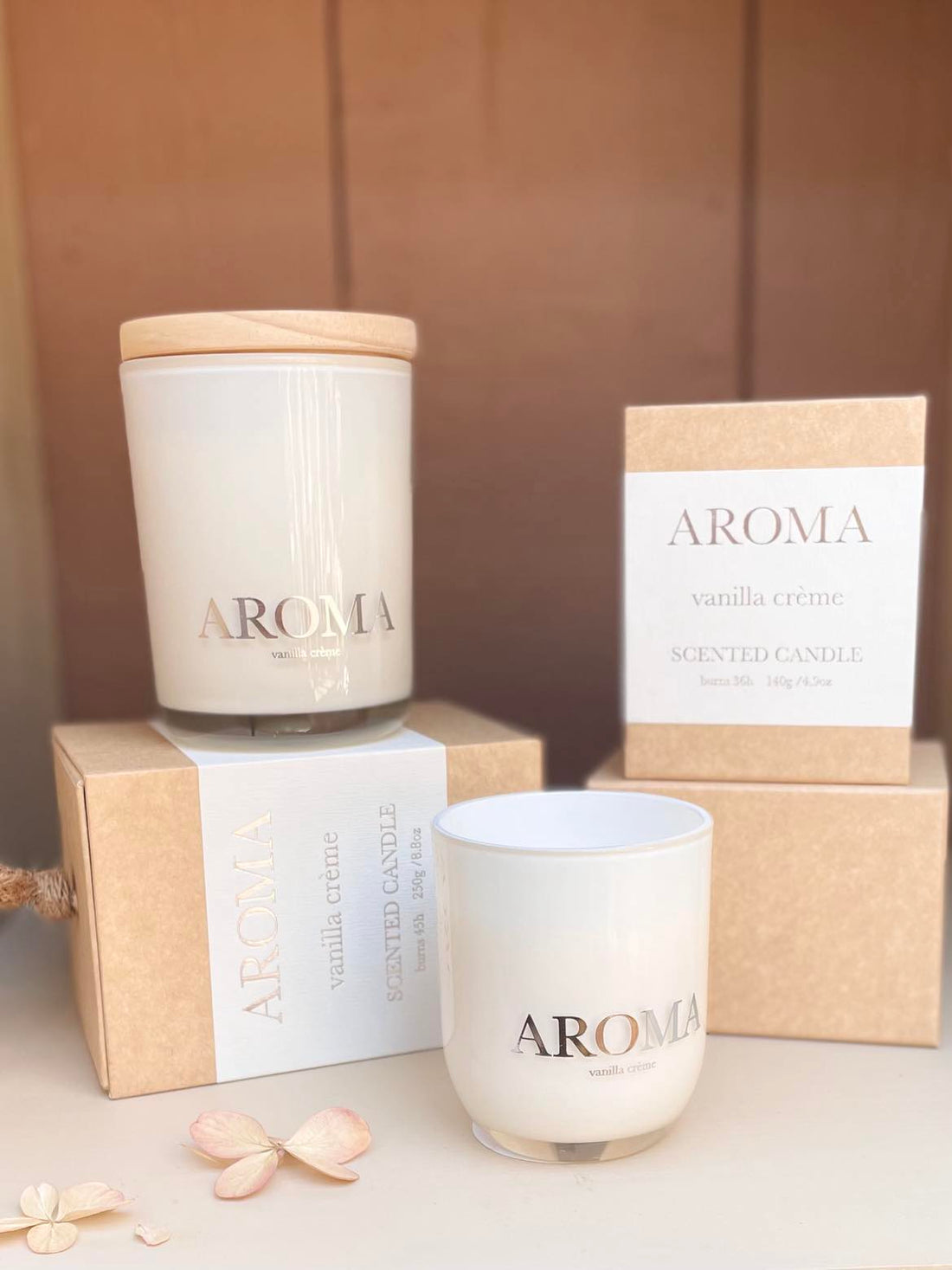 Aroma Doftljus - Vanilla crème
