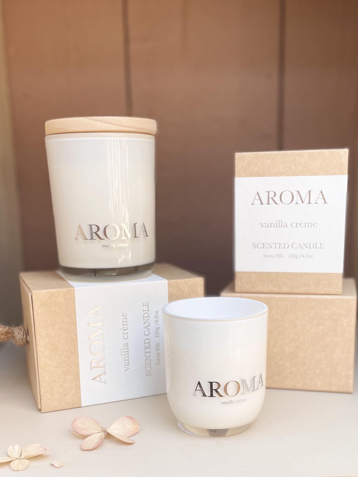 Aroma Doftljus - Vanilla crème