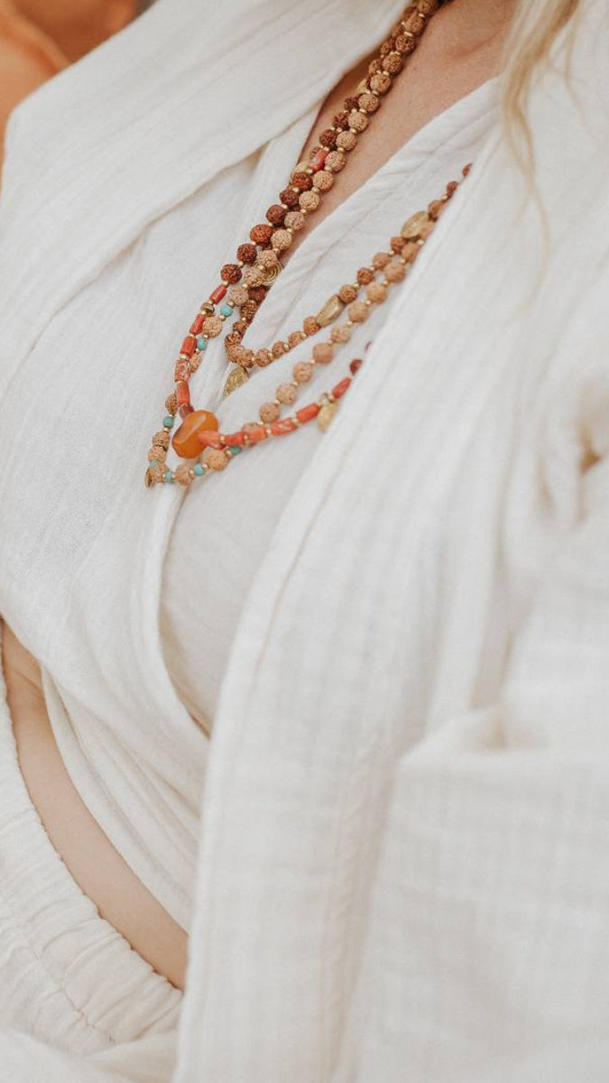 SAMSARA COLLECTION Halsband Rudraksha