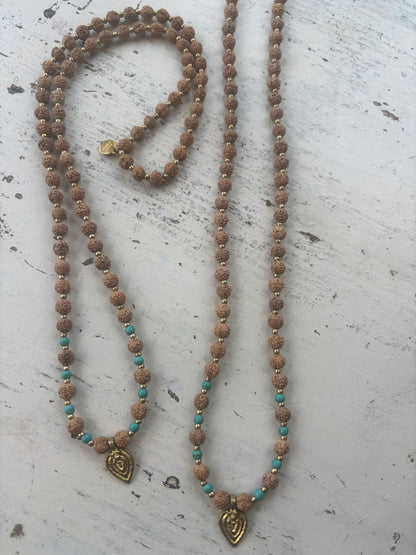 SAMSARA COLLECTION Halsband Rudraksha