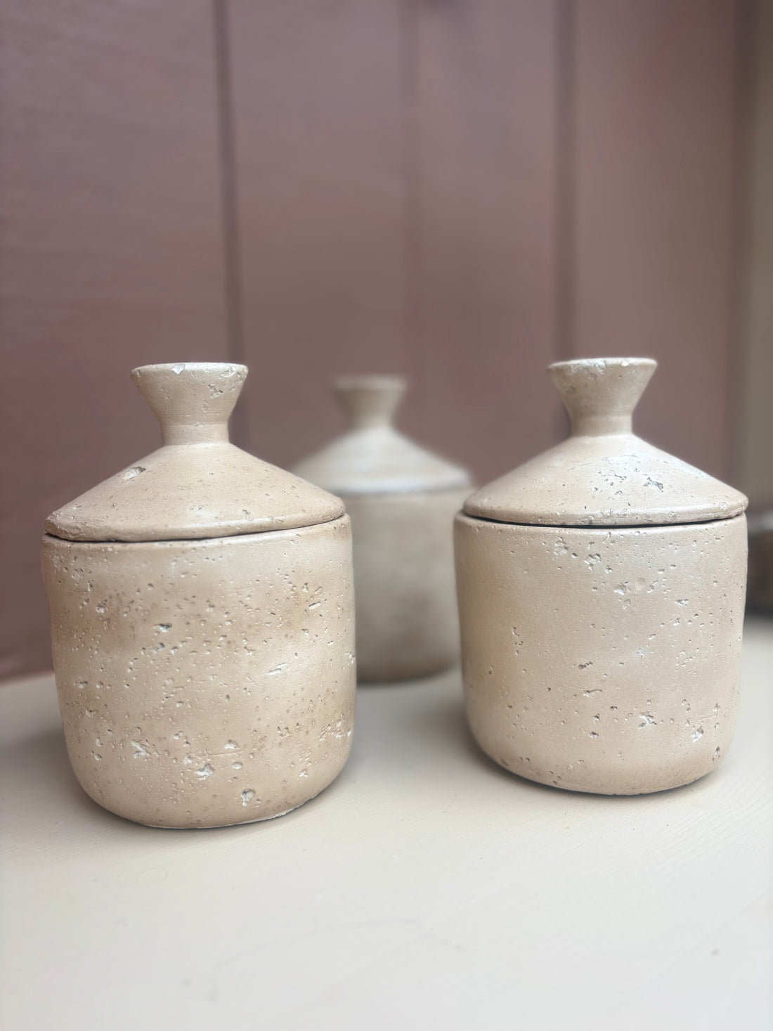 Keramikburk med lock