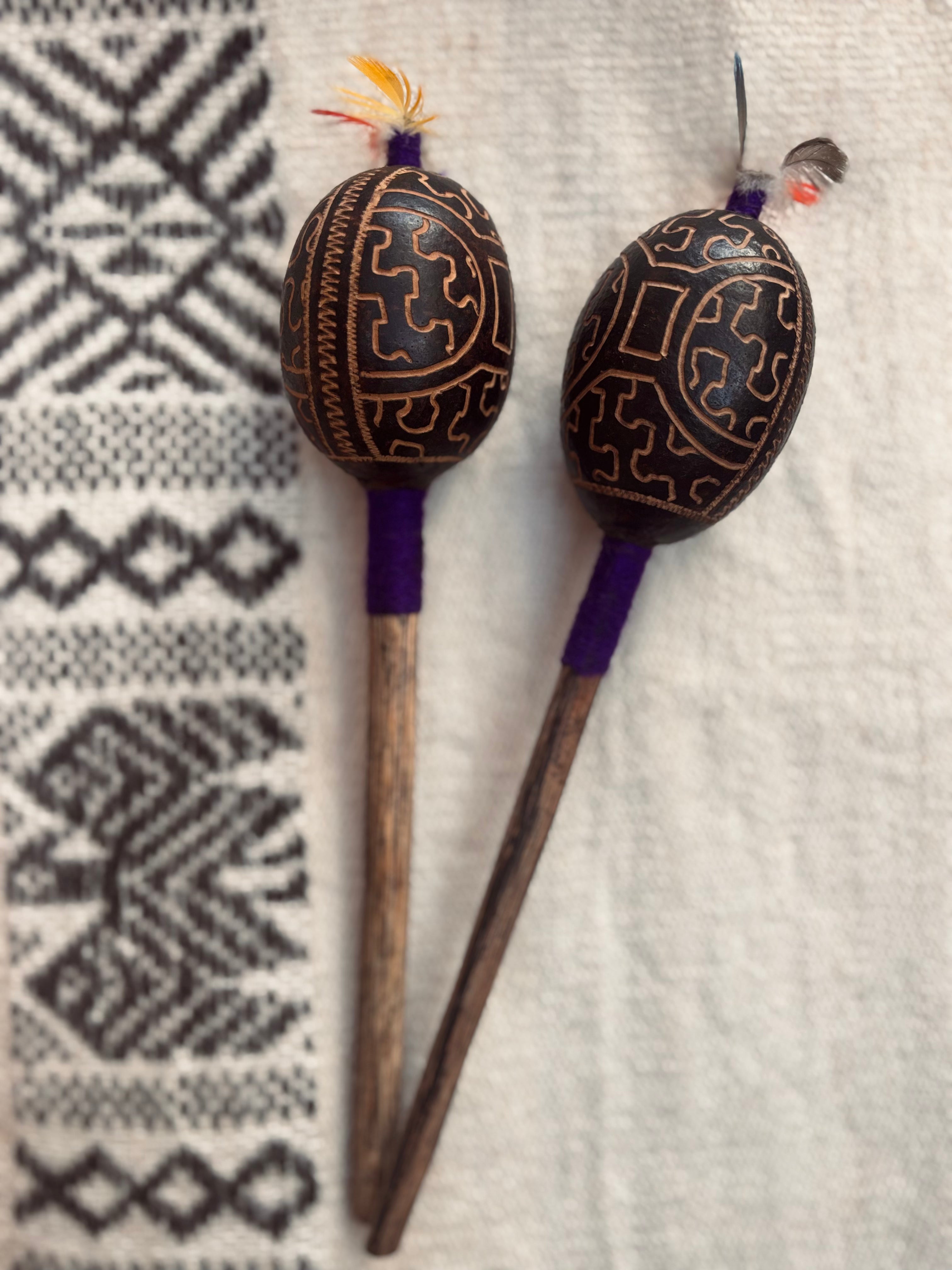 Peru skallra mellan