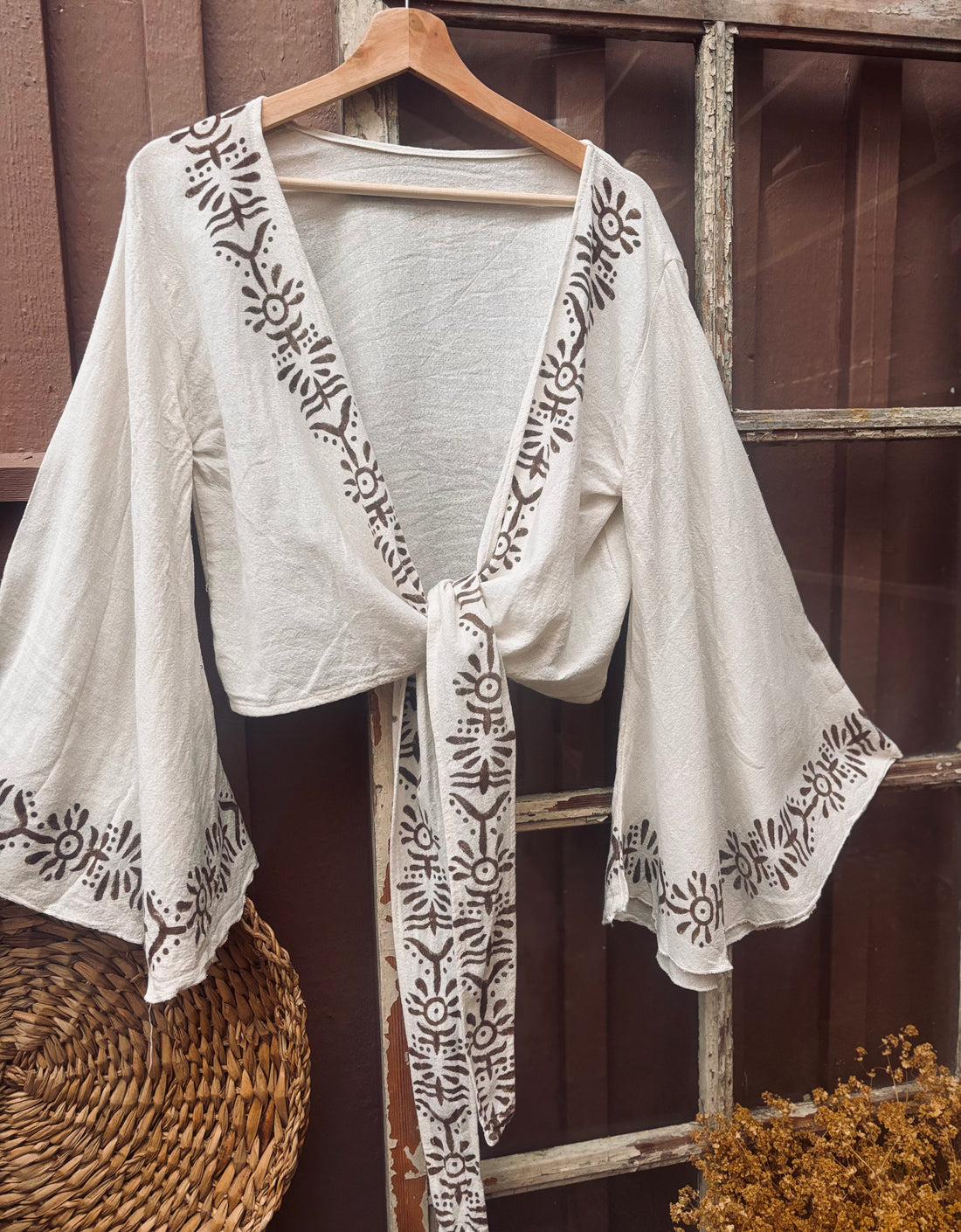 Boho-set med topp &amp; sarong