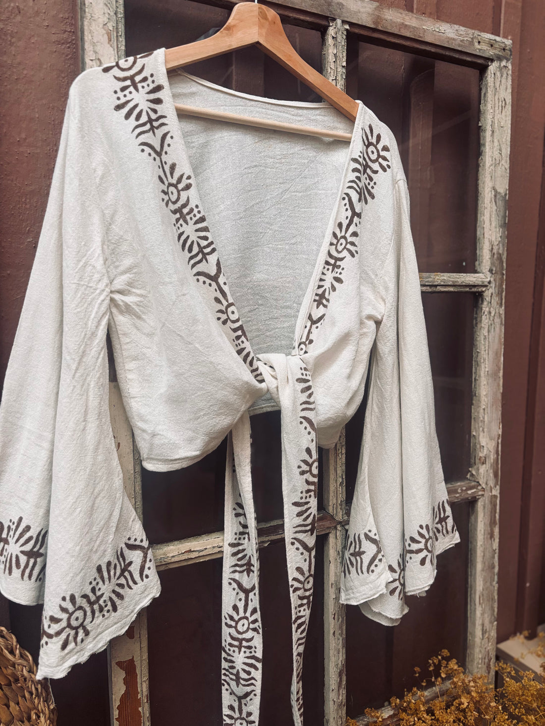 Boho-set med topp &amp; sarong