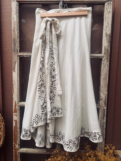 Boho-set med topp &amp; sarong