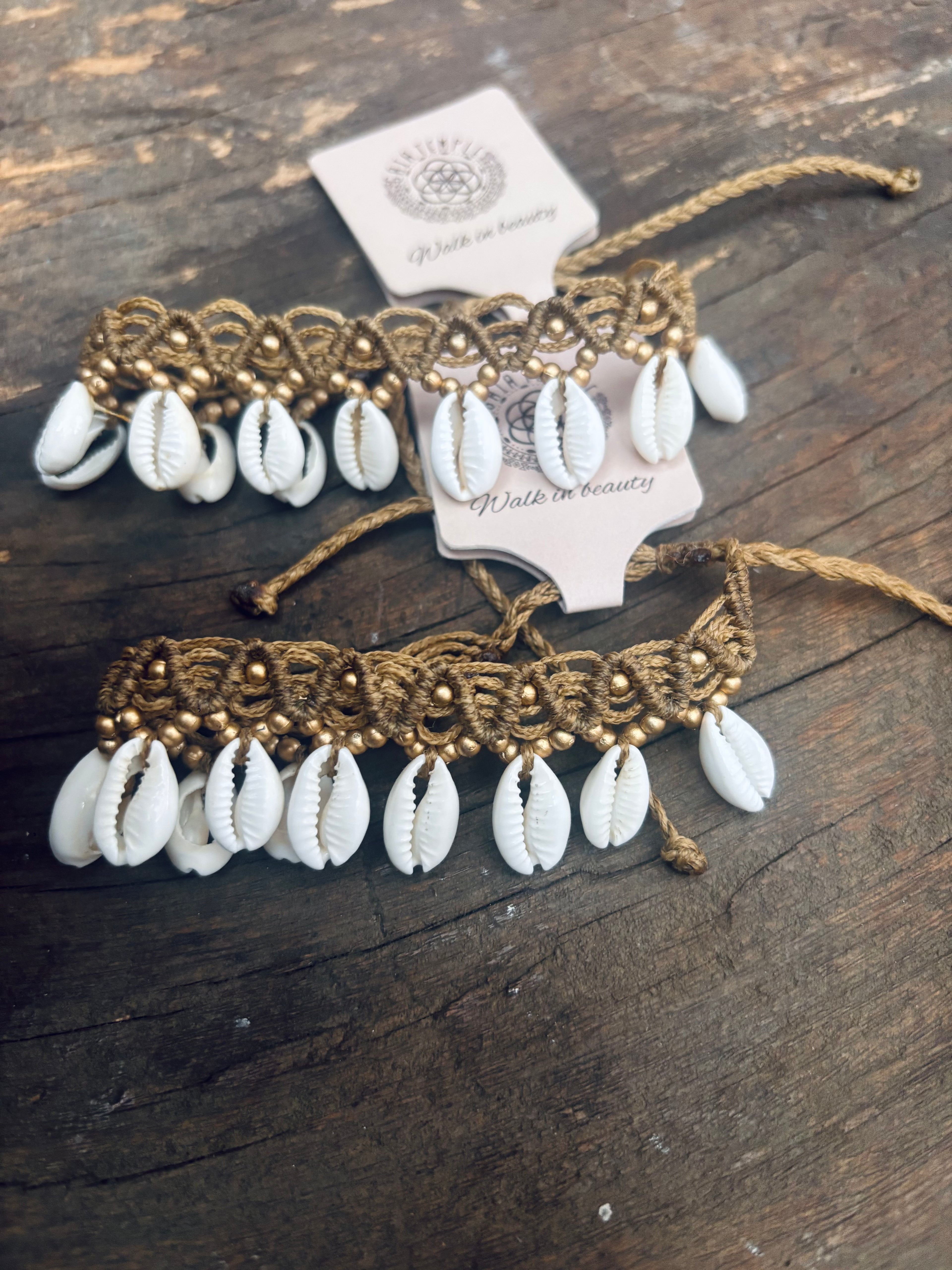 Seashell Dreams – Armband &amp; Fotlänk