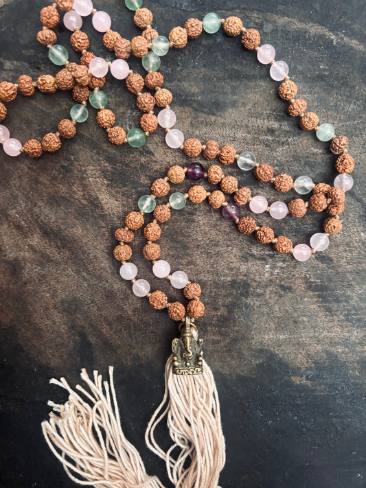 Mala - Rudraksha Ganesha