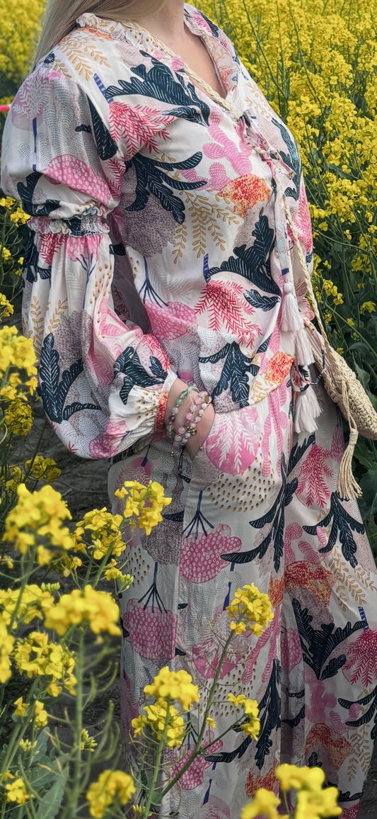 Blus Cactus Pink Coconut milk REA 70%