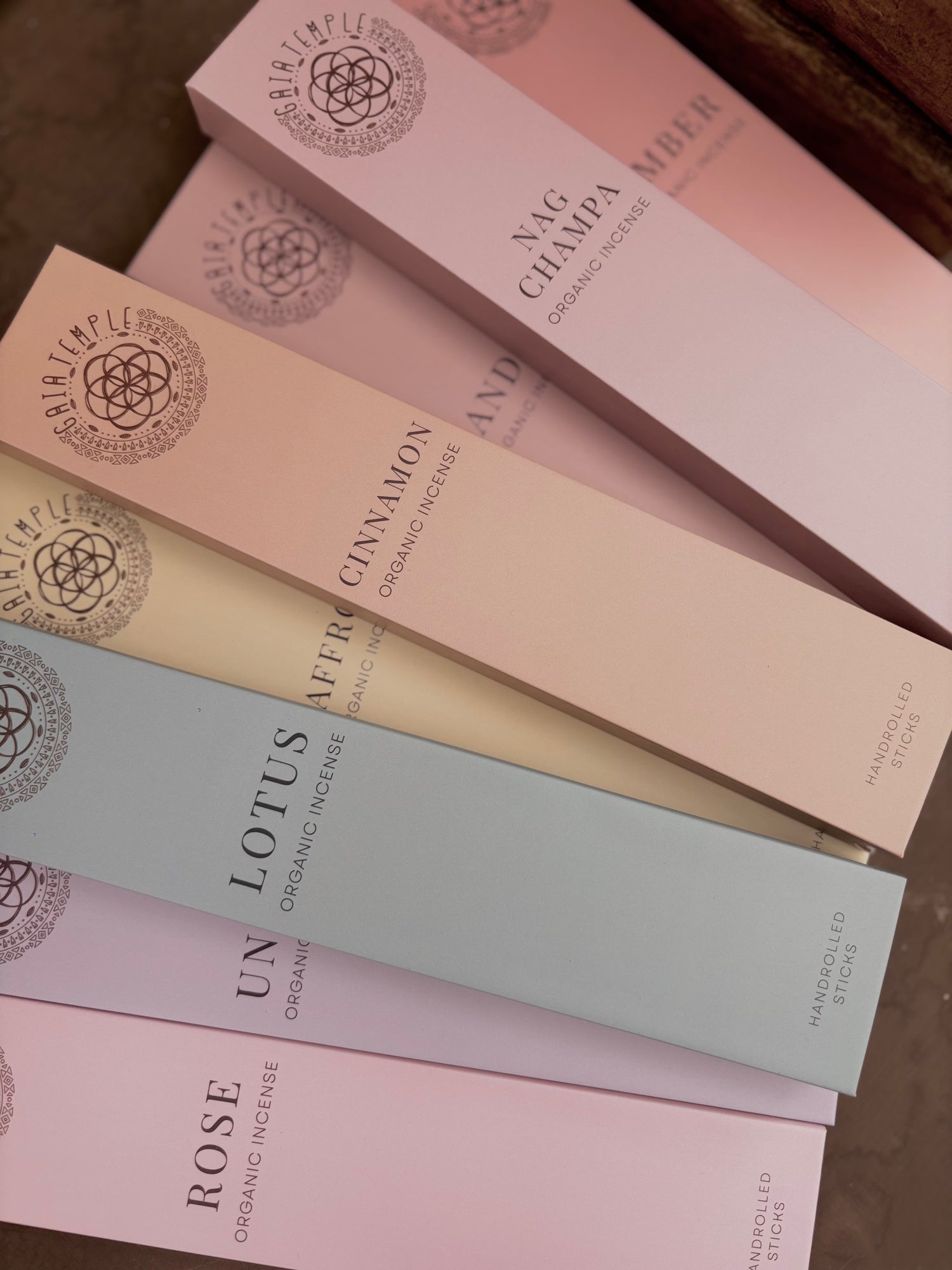 Gaia Temple Natural incense 12-pack
