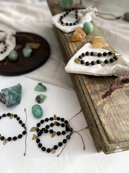 Armband Lava Mässing