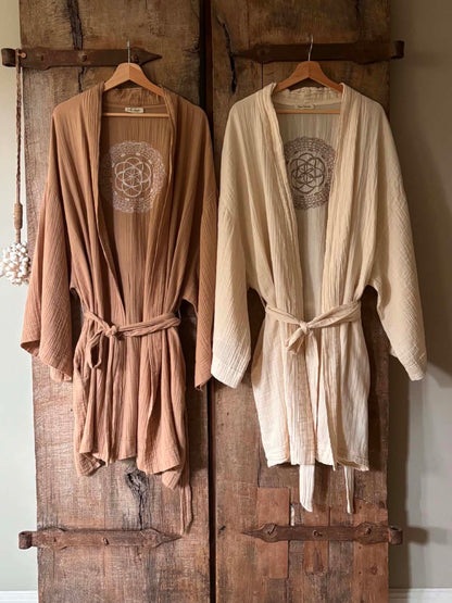 Gaia kimono svart MÄN