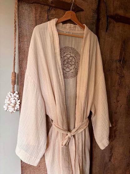 Gaia kimono svart MÄN