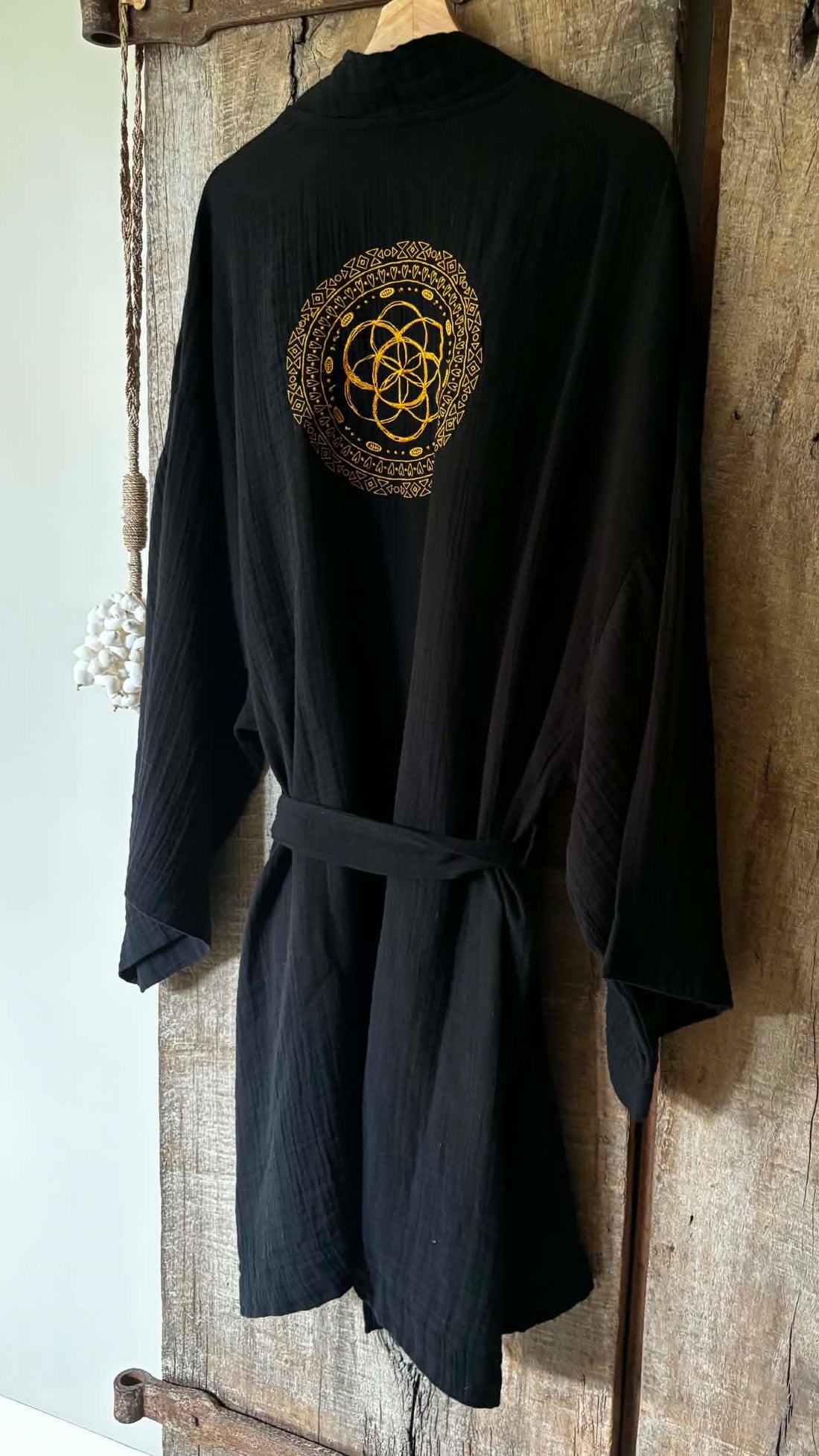 Gaia kimono svart MÄN