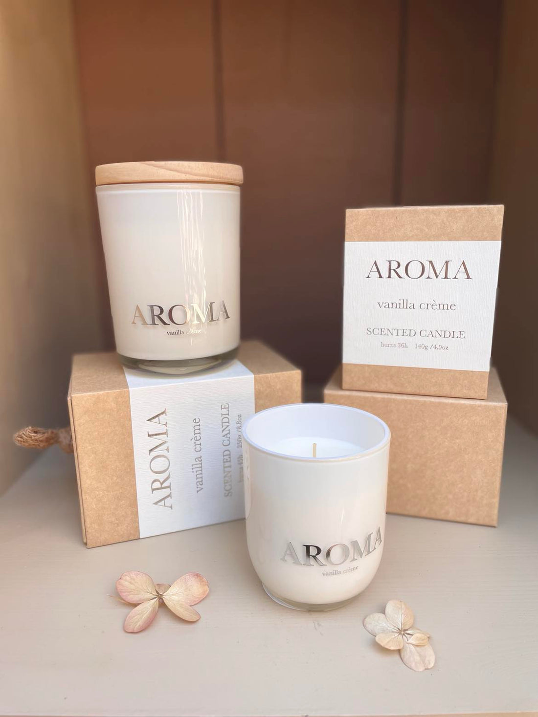 Aroma Doftljus - Vanilla crème