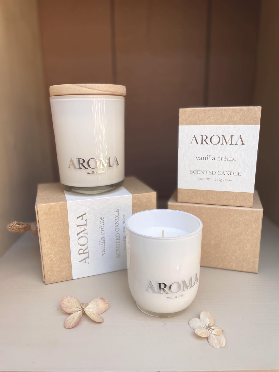 Aroma Doftljus - Vanilla crème