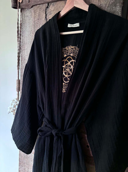 Gaia kimono svart