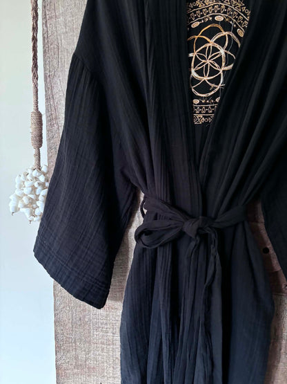 Gaia kimono svart